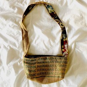 Burlap purse
